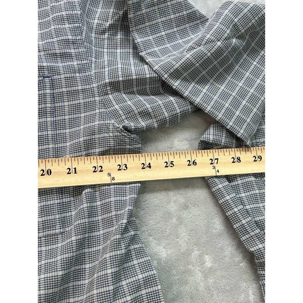 The North Face Shirt Sz XL Mens Button-Up Traverse Plaid Hiking Outdoor Camping